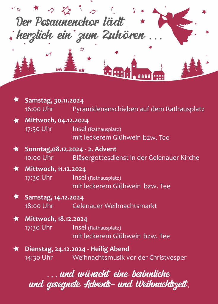 posaunen weihnachten