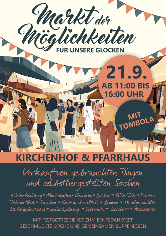 Einladung zum Markt der Möglichkeiten