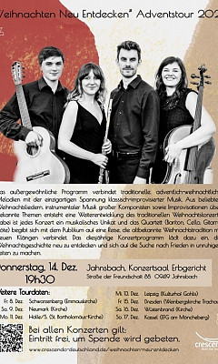 Weihnachtskonzert im Erbgericht