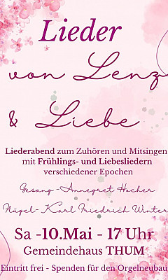 Liederabend mit Frühlings- und Liebesliedern