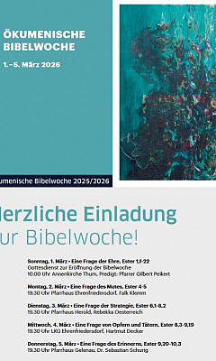 Ökumenische Bibelwoche 2026