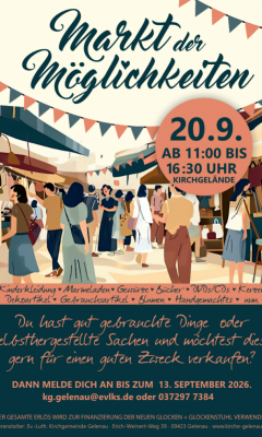 Markt der Möglichkeiten in Gelenau